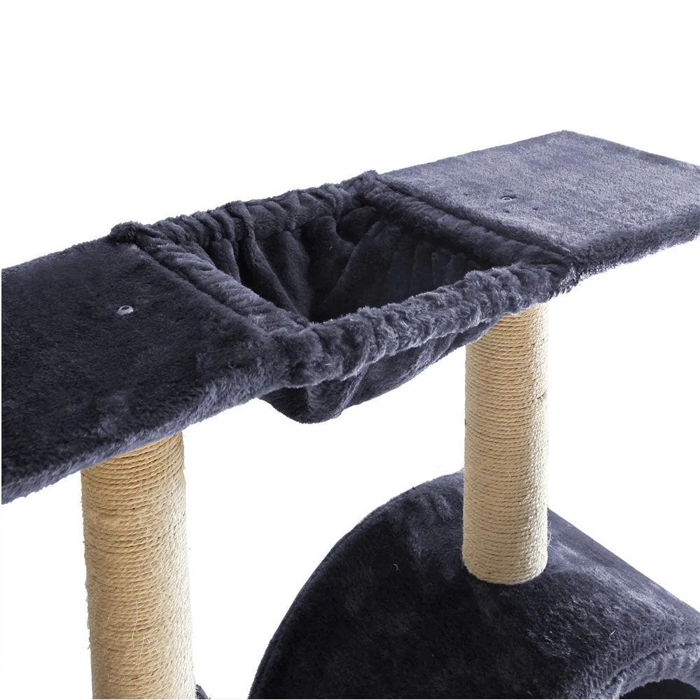 i.Pet Cat Tree 100cm Trees Scratching Post Scratcher Tower Condo House Furniture Wood Feline