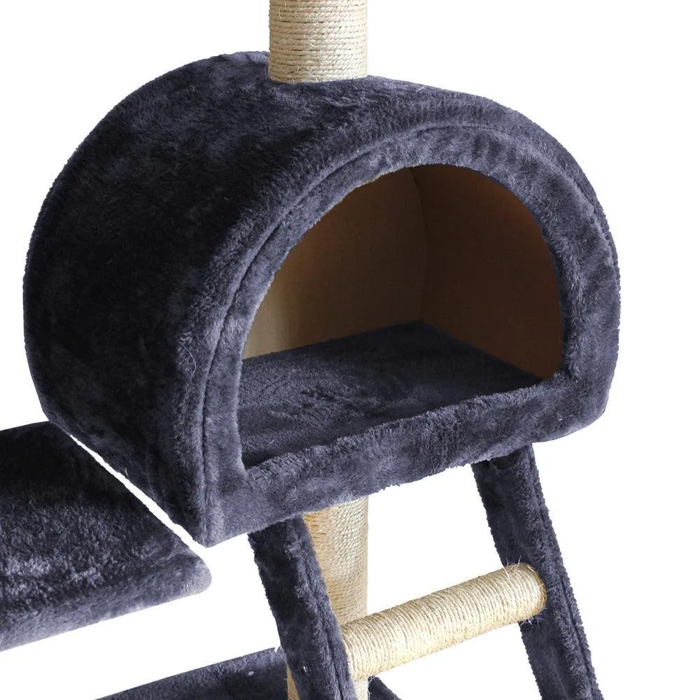 i.Pet Cat Tree 100cm Trees Scratching Post Scratcher Tower Condo House Furniture Wood Feline