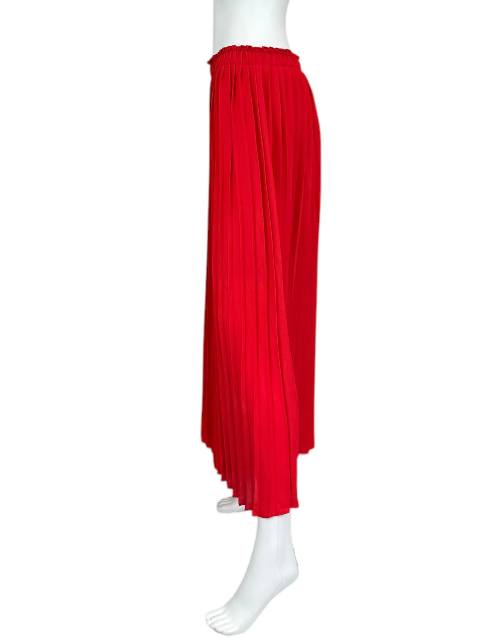 J. Crew NWT Red Maxi Skirt Size 6