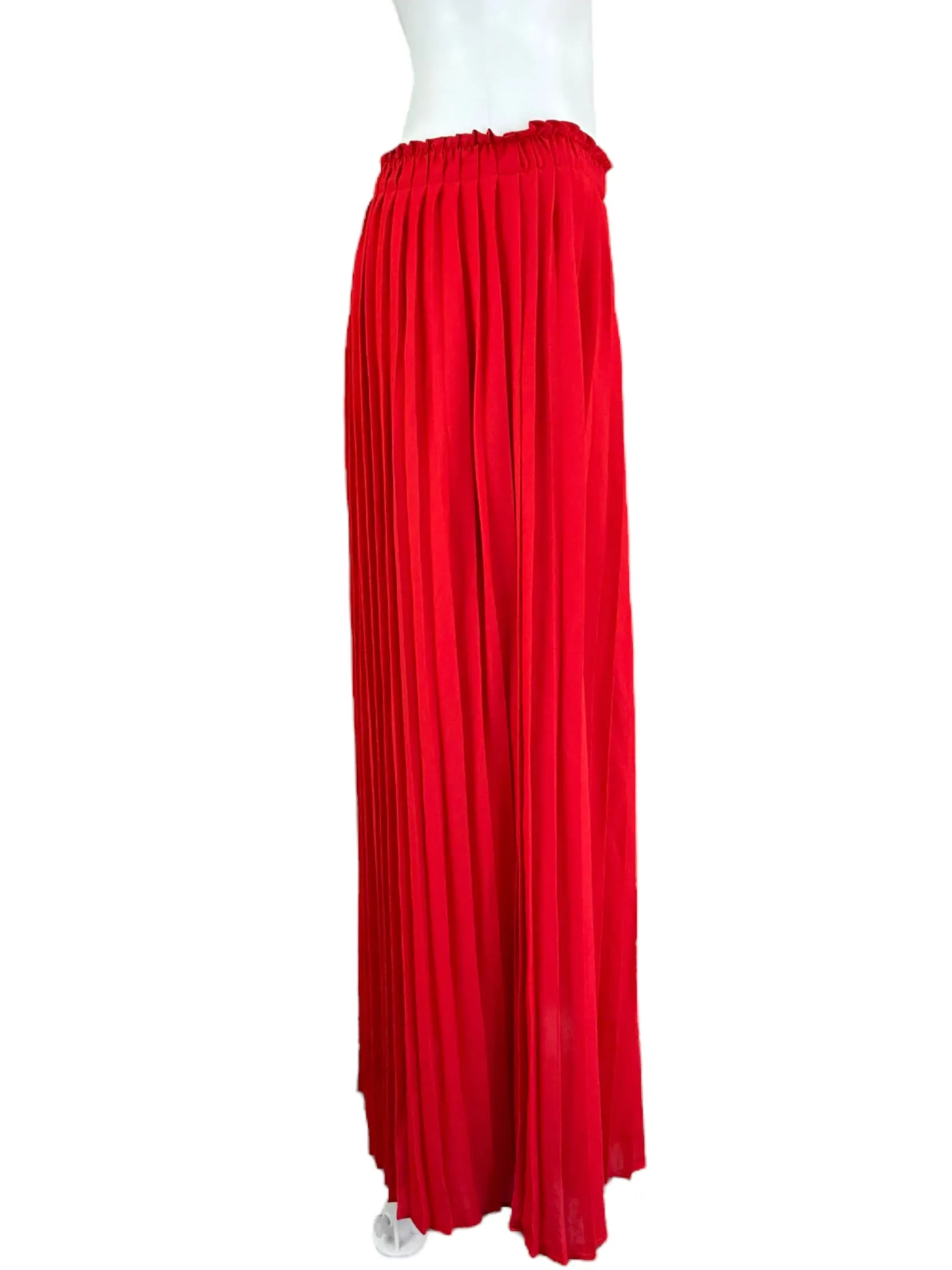 J. Crew NWT Red Maxi Skirt Size 6