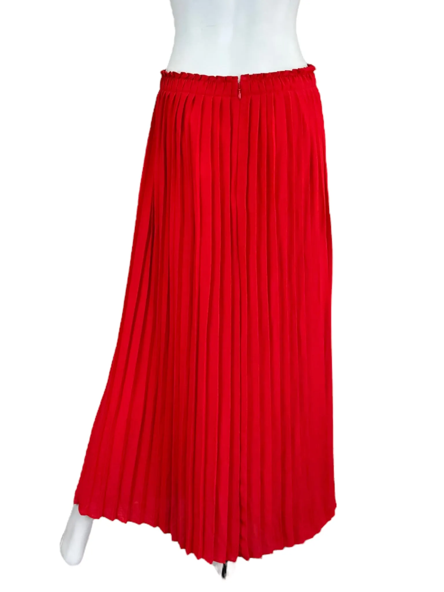 J. Crew NWT Red Maxi Skirt Size 6