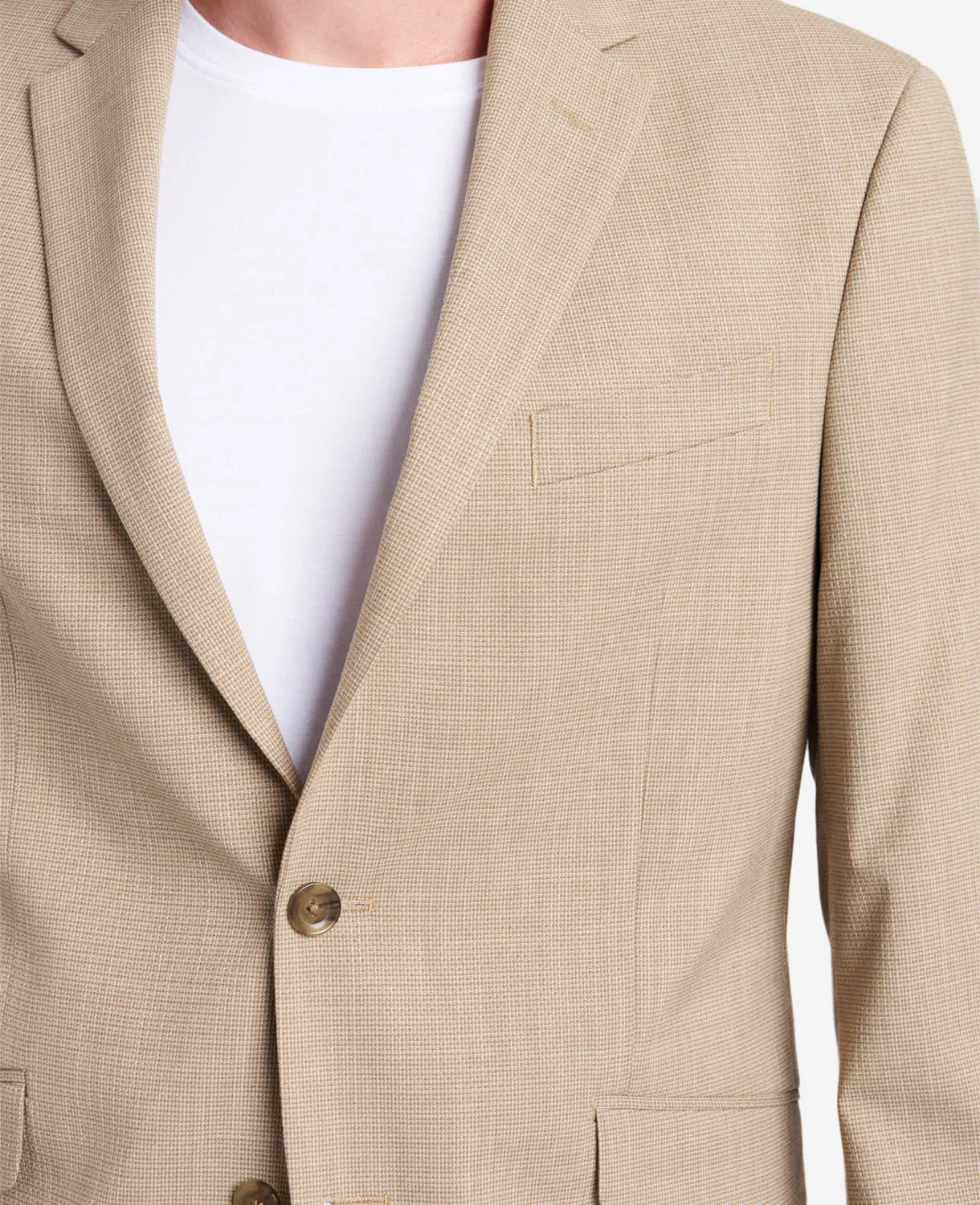 Kenneth Cole Reaction Slim-Fit Mini Check Stretch TECHNI-COLE Sport Coat