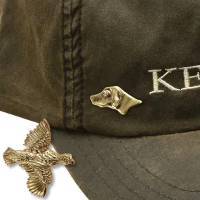 Kevin's Brass Plated Hunting Hat Pins