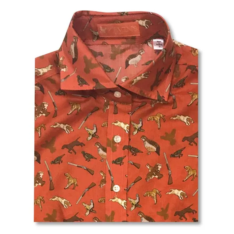 Kevins Finest Ladies Hunting Scene Printed Shirt