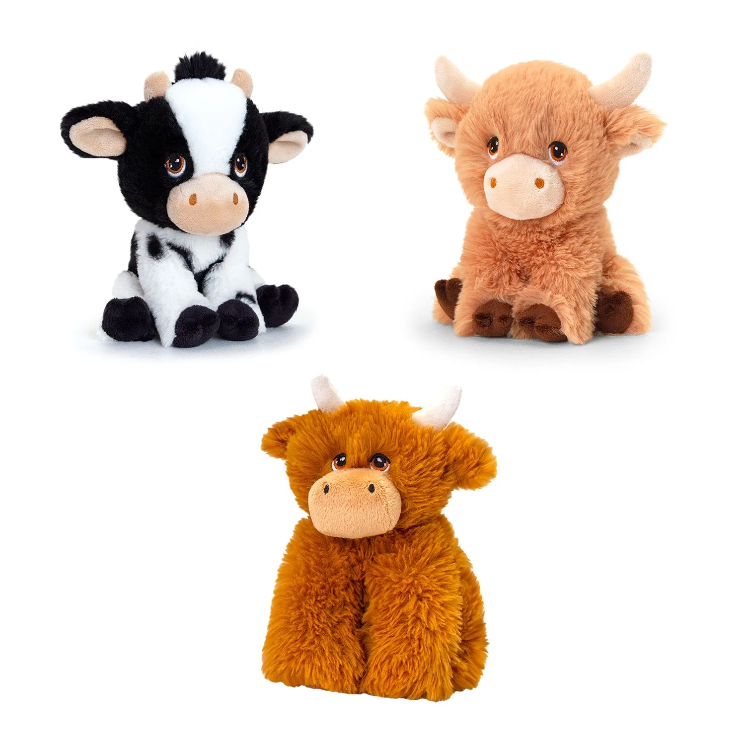 Kids Cow Farmyard Animal Soft Toys