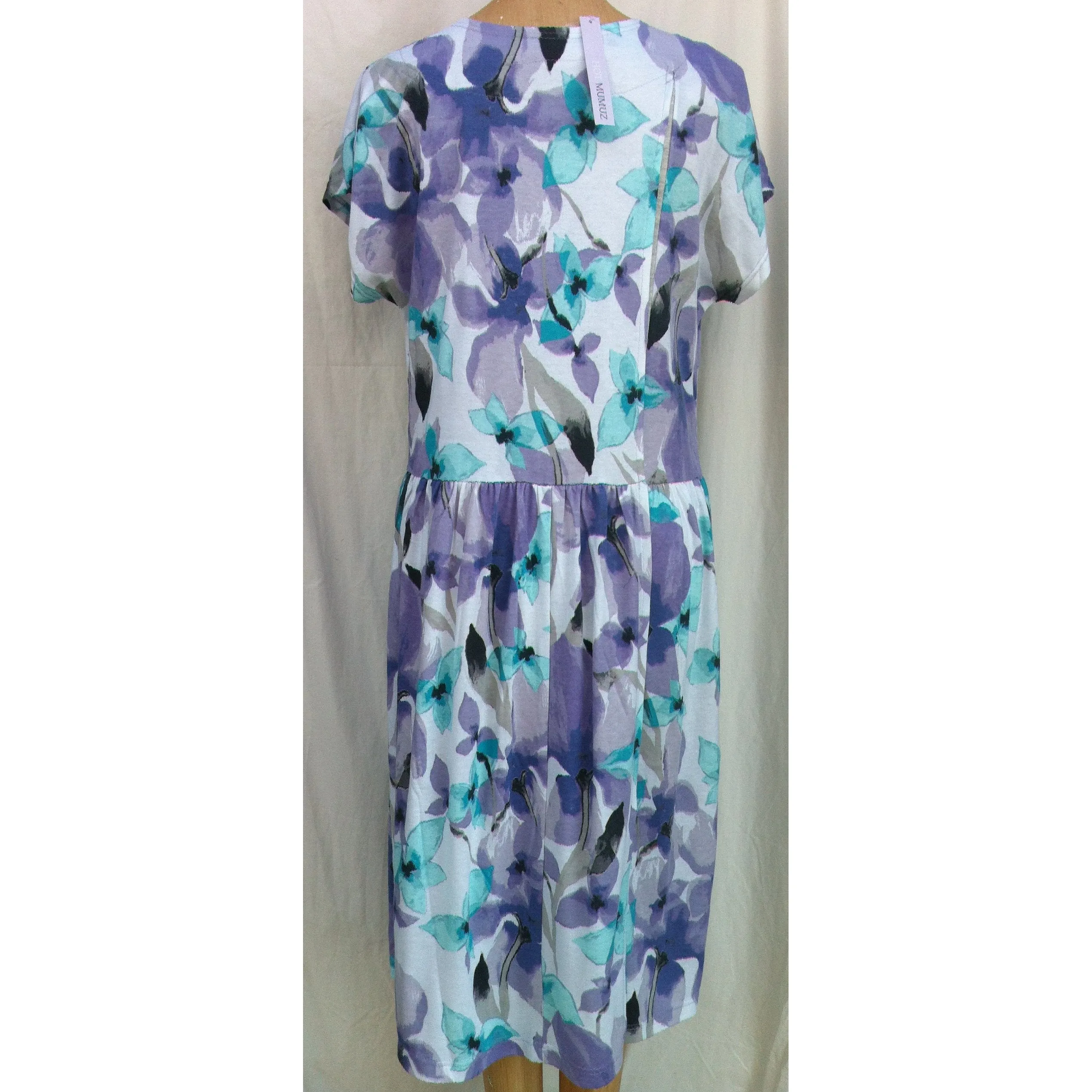 (L4) INGRID - LAVENDER - Budget Split Back Day Dress