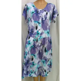 (L4) INGRID - LAVENDER - Budget Split Back Day Dress