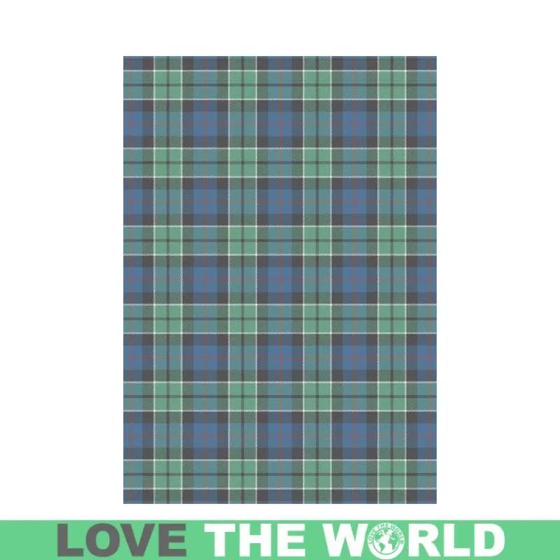 Leslie Hunting Ancient Tartan Flag K7