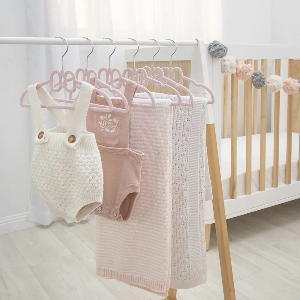 Living Textiles Baby Hangers (6pk)