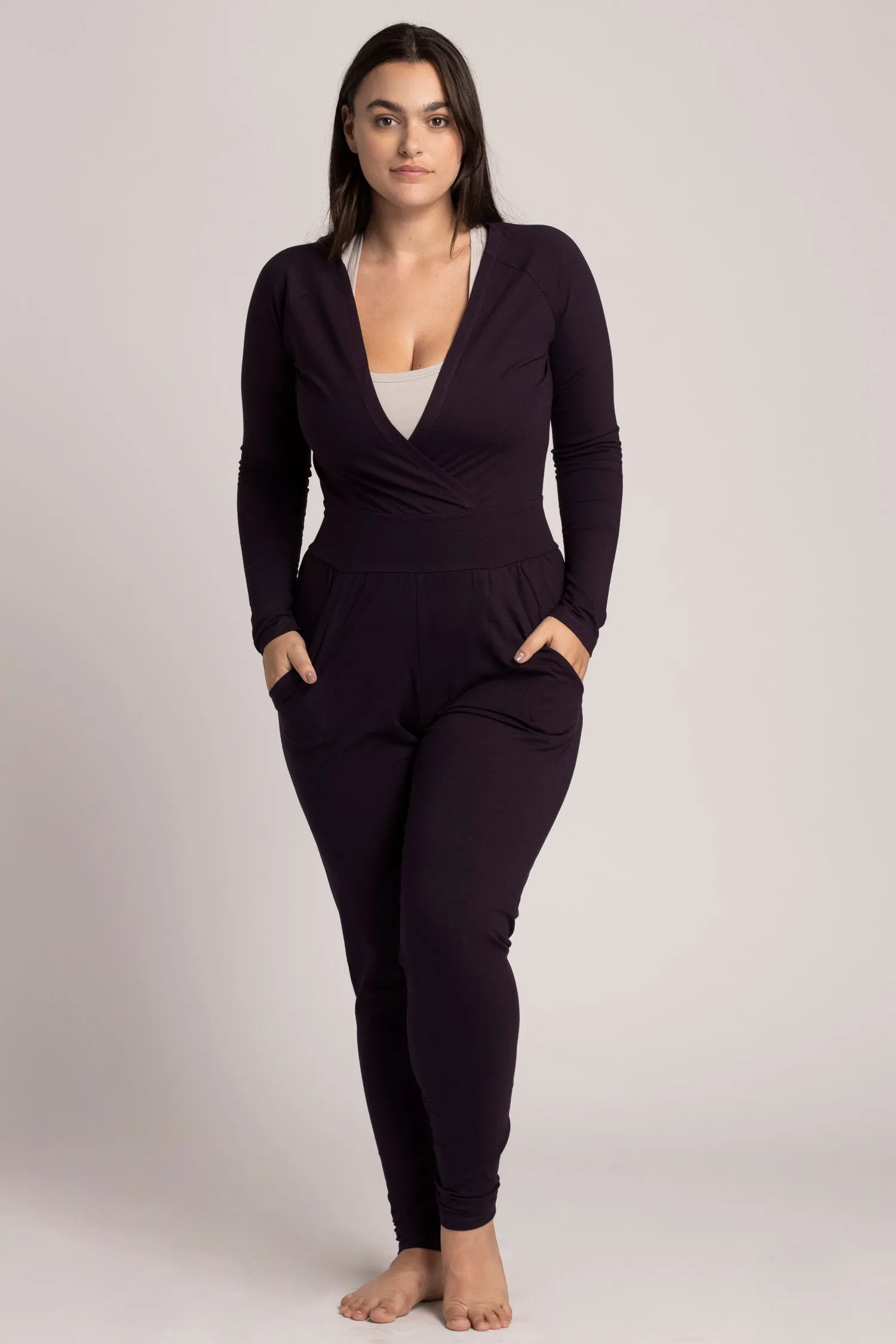 Long Sleeve Yoga Jumpsuit