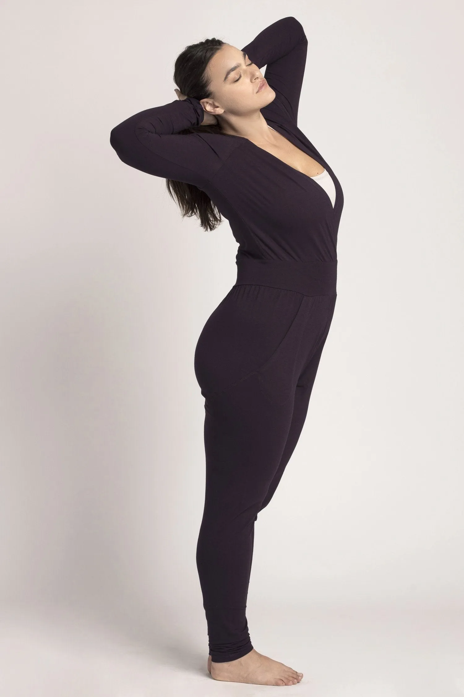 Long Sleeve Yoga Jumpsuit