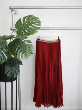 Lucinda Skirt Burgundy