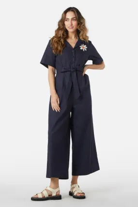 Margo Daisy Emb Jumpsuit