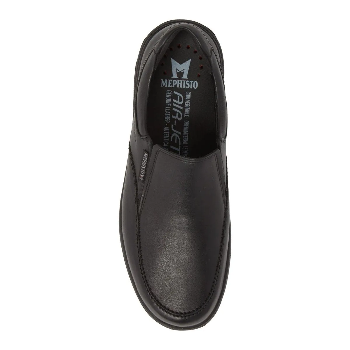 Mephisto Men's Davy Black Waterproof