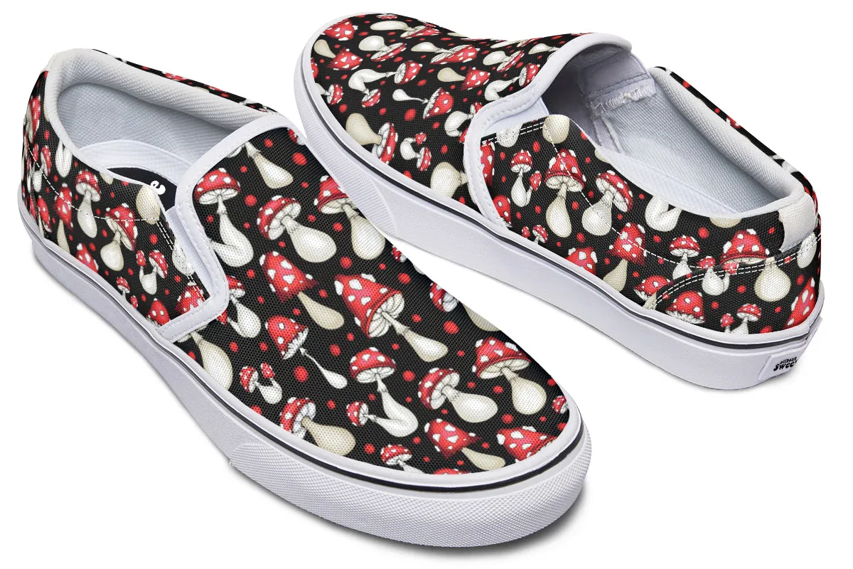 Mushrooms Slip Ons