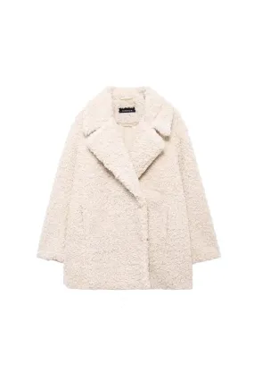 'Natalie' Faux Fur Coat