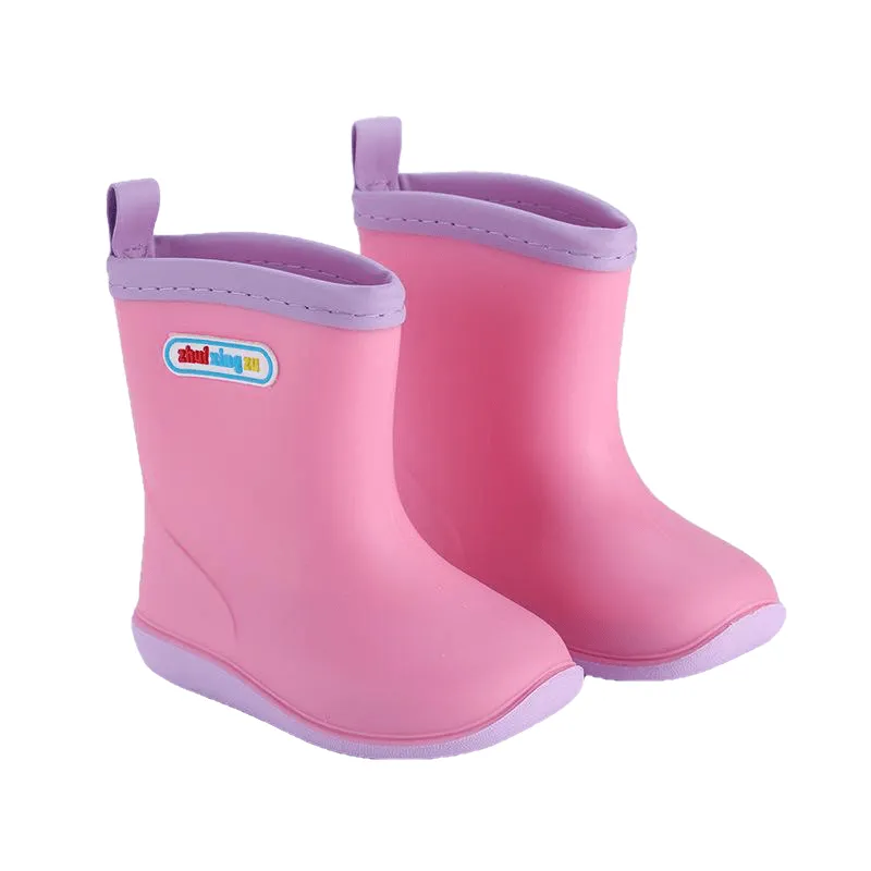 Non-Slip Waterproof Rubber Rain Boots Kids For Boys Girls