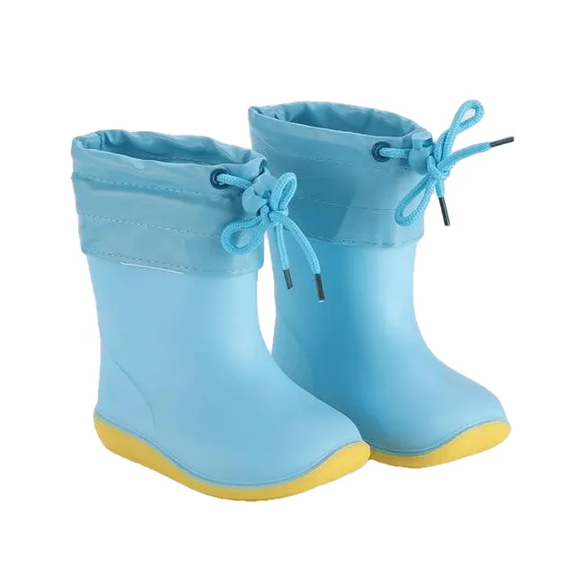 Non-Slip Waterproof Rubber Rain Boots Kids For Boys Girls