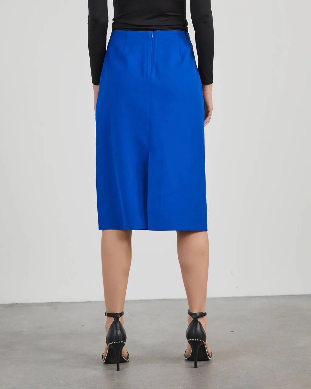 Norrie Slit Midi Skirt