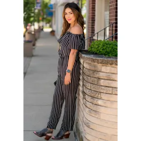 Off the Shoulder Jumpsuit