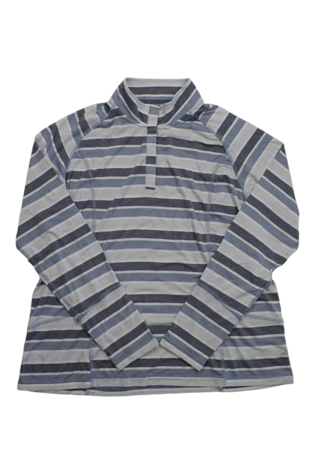 Orvis Women's Outsmart Quarter-Snaps Stripe Top