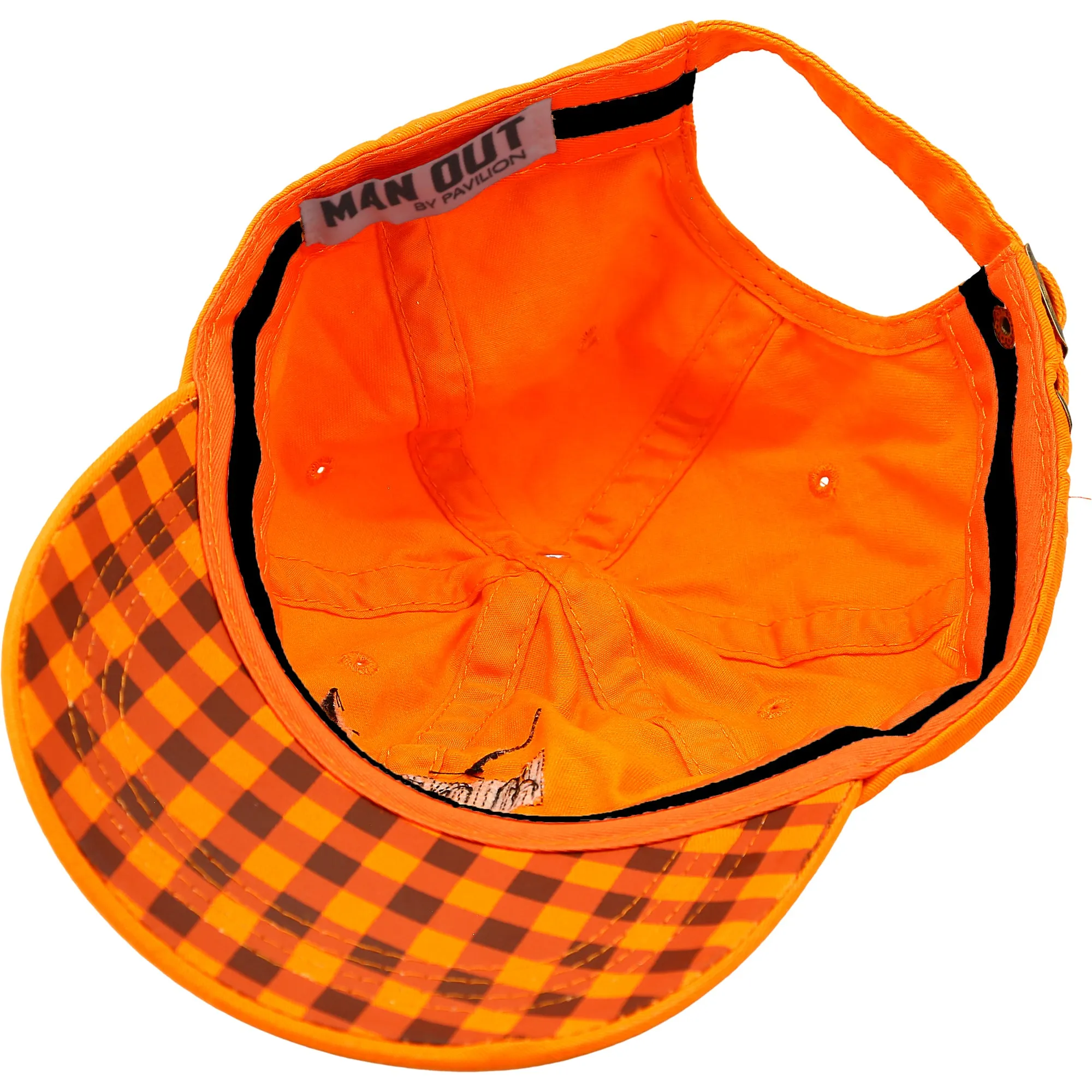 Out Hunting Orange Adjustable Hat