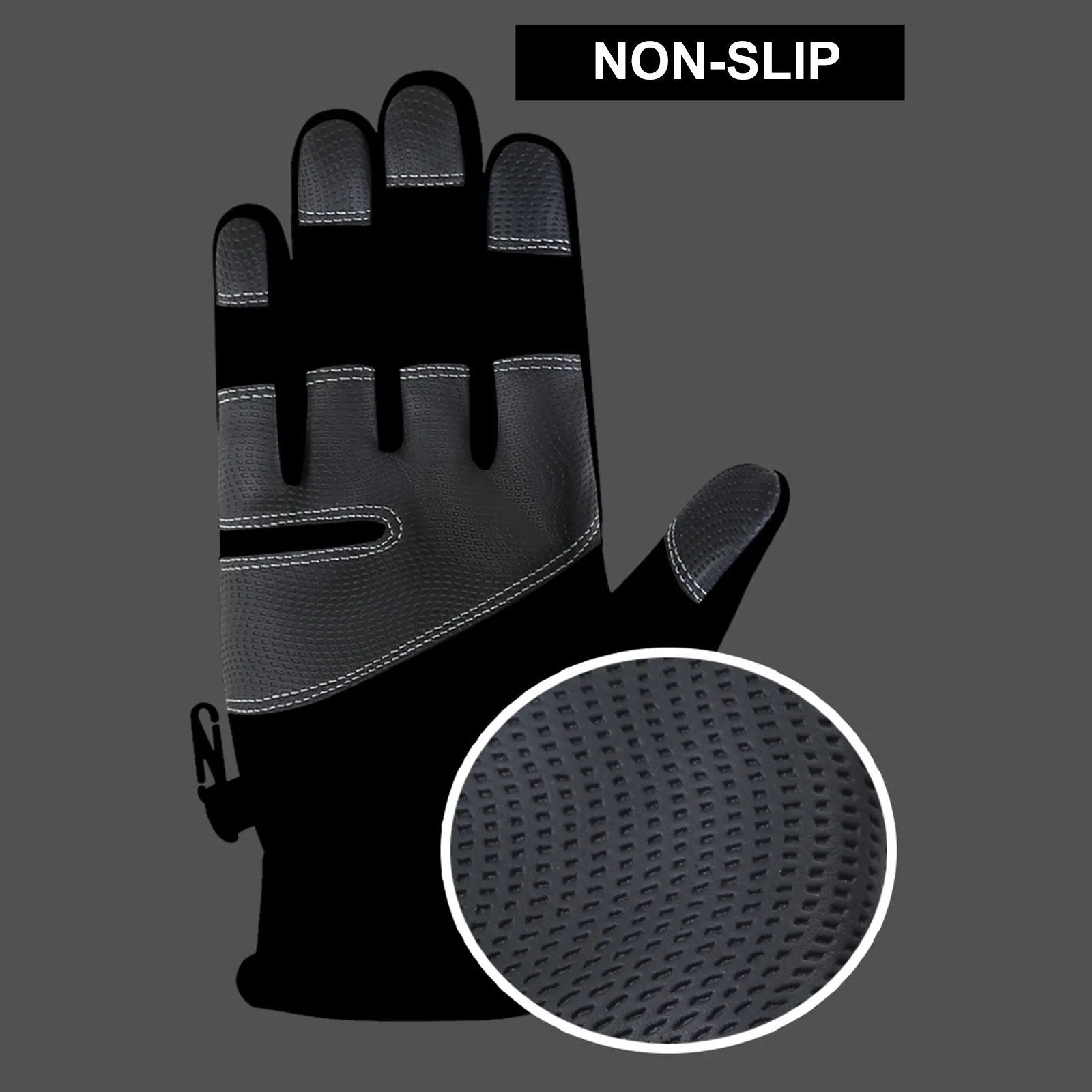 Outdoor Winter Warm Gloves Touch Screen Anti-Slip Windproof Waterproof Gloves