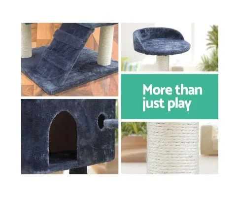 Pet 134cm Cat Scratching Post - Dark Grey