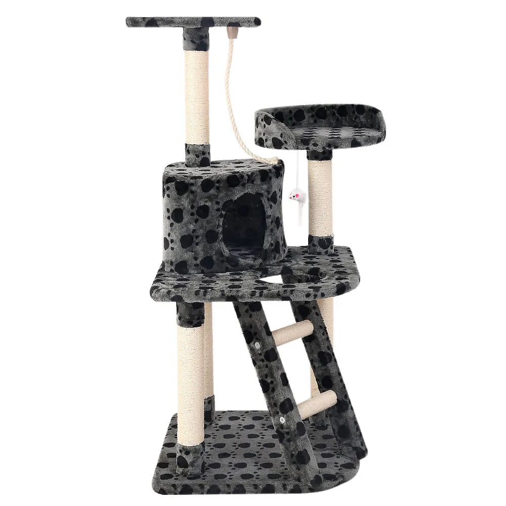 Pet Cat Tree 120cm Trees Scratching Post Scratcher Tower Condo House Furniture Wood 120cm