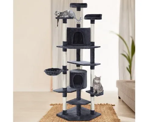 Pet Cat Tree Tower Condo House 203cm