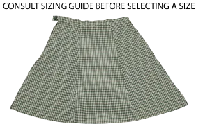 Plain Check Skirt - Hillview