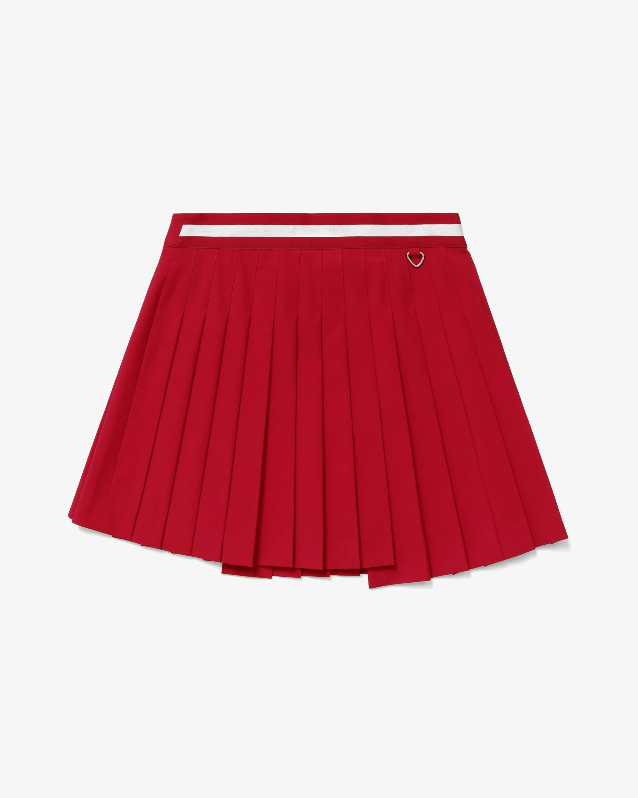 PLEATED WRAP SKIRT