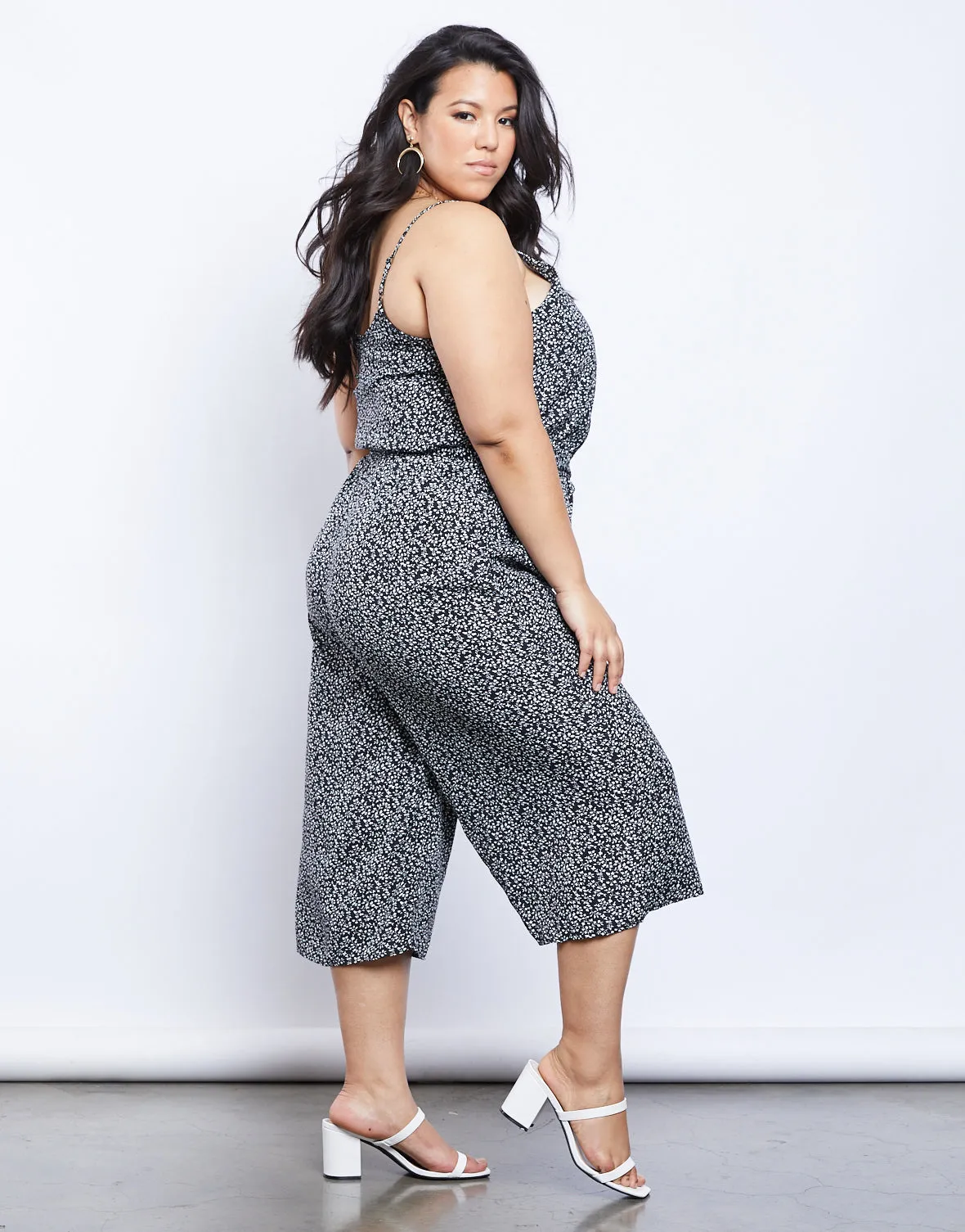 Plus Size Faye Floral Jumpsuit