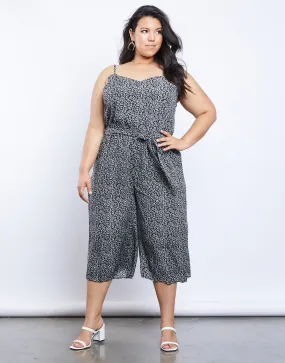 Plus Size Faye Floral Jumpsuit