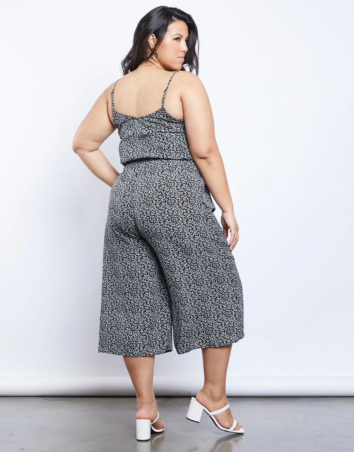 Plus Size Faye Floral Jumpsuit