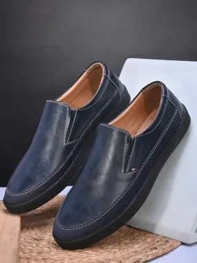 Randall Blue Slip-On Sneakers