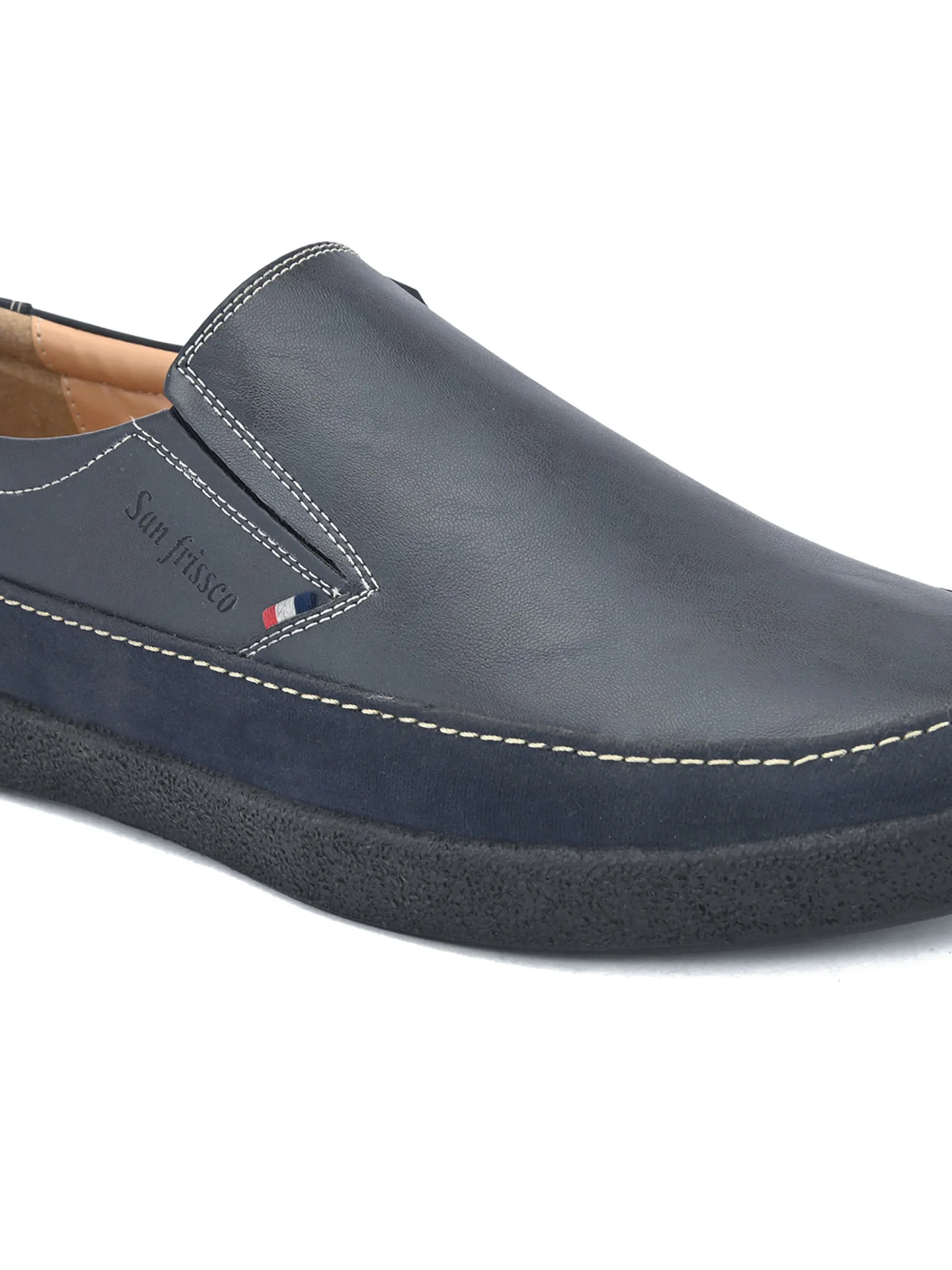 Randall Blue Slip-On Sneakers