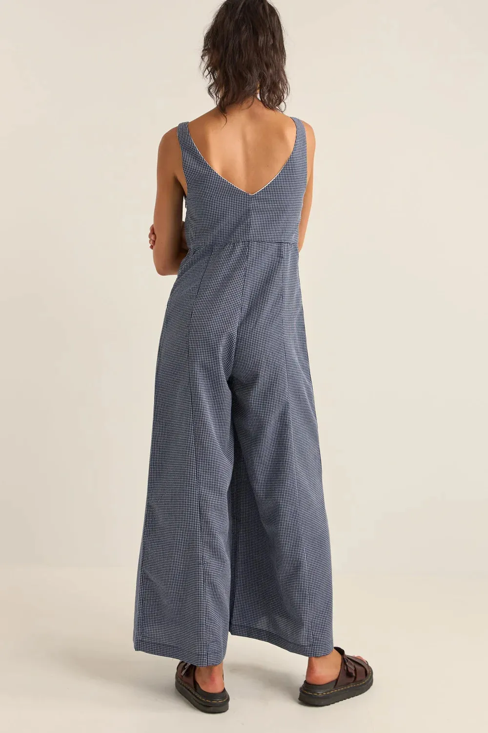 Rhythm Check Wide Leg Jumpsuit