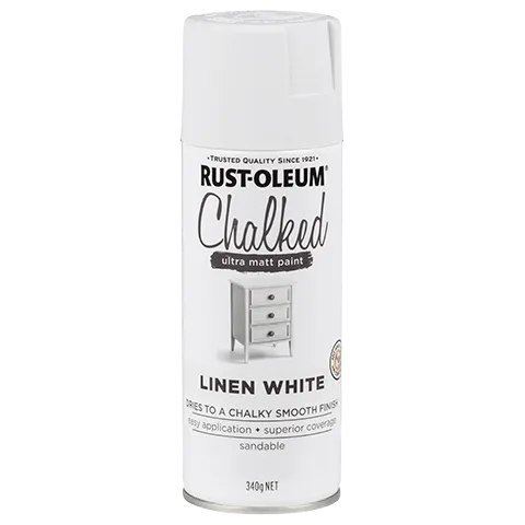 Rust-Oleum Chalked Spray Paint  -   'Timeless Beautiful Pastel Colours!'