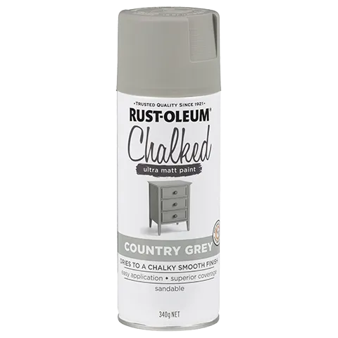 Rust-Oleum Chalked Spray Paint  -   'Timeless Beautiful Pastel Colours!'