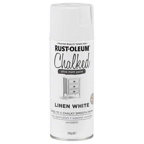 Rust-Oleum Chalked Spray Paint  -   'Timeless Beautiful Pastel Colours!'