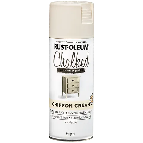 Rust-Oleum Chalked Spray Paint  -   'Timeless Beautiful Pastel Colours!'