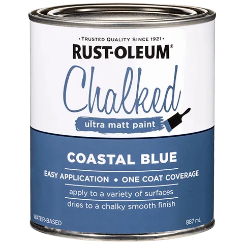 Rust-Oleum Chalked Ultra Matt Paint -  9 Timeless Colours