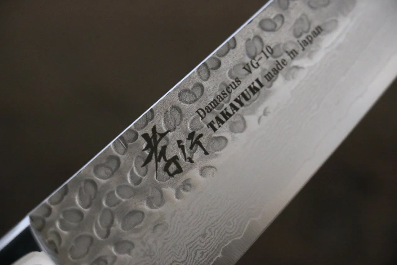 Sakai Takayuki VG10 33 Layer Damascus Gyuto  180mm Desert Ironwood(Sugihara model) Handle