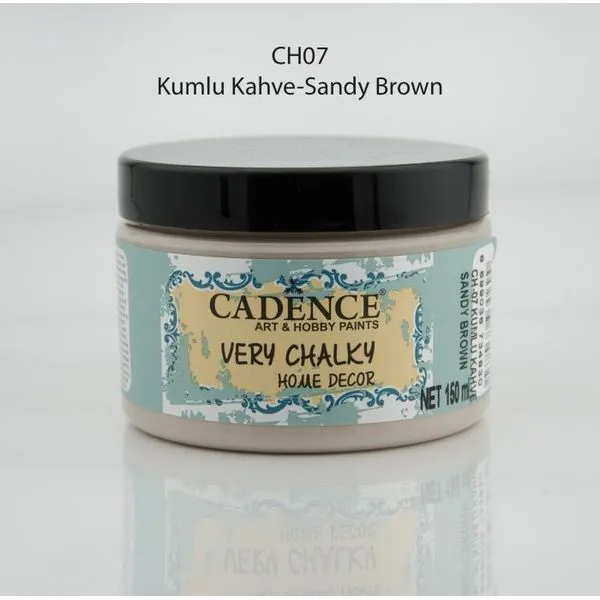 Sandy Brown - Very Chalky Home Decor - Ultra Matt Velvety Acrylic Paint