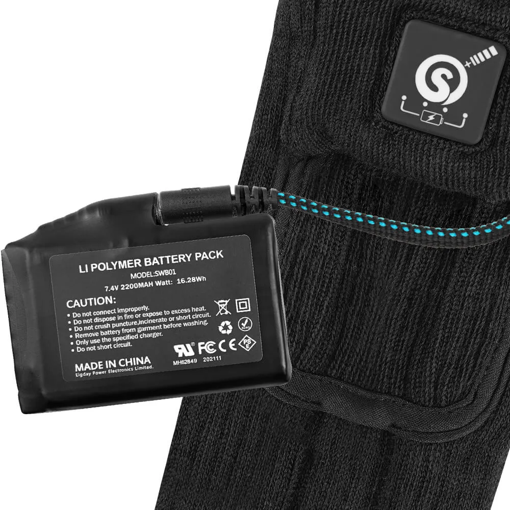 Savior Men Women Heated Socks For Motorcycle & Cycling