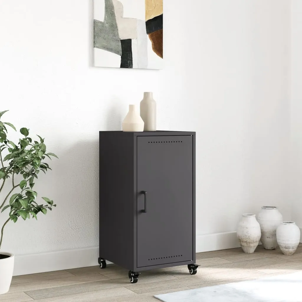 Sideboard Black 36x39x72 cm Cold-rolled Steel