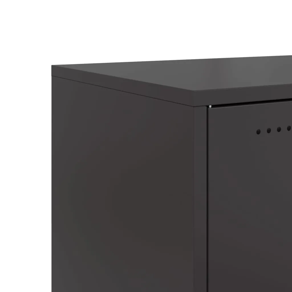 Sideboard Black 68 x39x72 cm Cold-rolled Steel