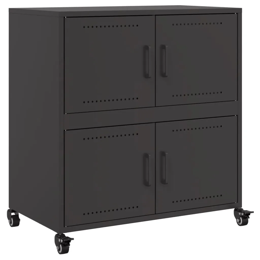 Sideboard Black 68 x39x72 cm Cold-rolled Steel