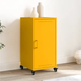 Sideboard Mustard Yellow 36x39x72 cm Cold-rolled Steel